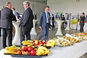 Buffet im Konferenzsaal